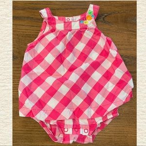 5/$20 Carters Pink Dress Bodysuit